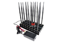 16 Antennas VHF UHF ဖုန်း Signal Scrambler 3G 2100 LTE 2600 MHz ကြိုးဝိုင်းအပြည့်