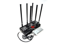 Long Distance LTE 800MHz - 2700MHz ဆဲလ်ဖုန်း Wifi Jammer ၊ GPS Wireless Signal Jammer စက်