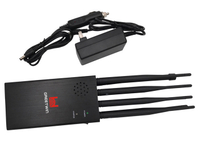 8 Band Portable စွမ်းဆောင်ရည်မြင့် မိုဘိုင်းဖုန်း Signal Jammer 2G 3G 4G အားလုံးကို ပိတ်ဆို့သည်။